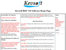 Tablet Screenshot of england.kevsoft.co.uk