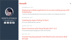 Desktop Screenshot of kevsoft.net
